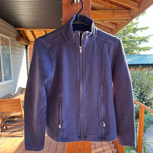 TOMMY BAHAMA Full Zip Aruba Sweater. Navy. Women’s Small. UC - Picture 2 of 11